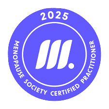 2025 Menopause Society Certified Practitioner badge